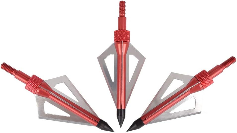 Broadheads 100 Grain 3 Blade Hunting - Avcılık Broadheads 3 Bıçak Okçuluk Broadheads