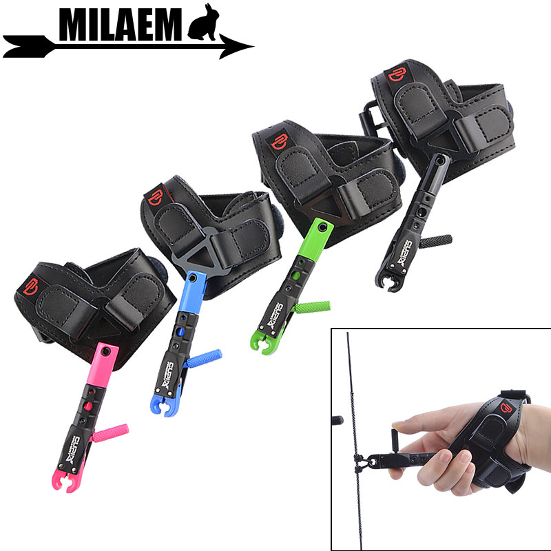 Archery Release Aid Caliper Wrist - Okçuluk bileşik yay yayın yardımları sapanlar