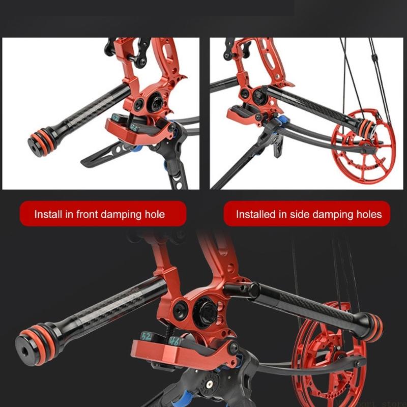 Bow Stabilizer Carbon Fiber 8 Inch - 31BE Karbon Fiber Sabitleyici Denge Çubuğunun