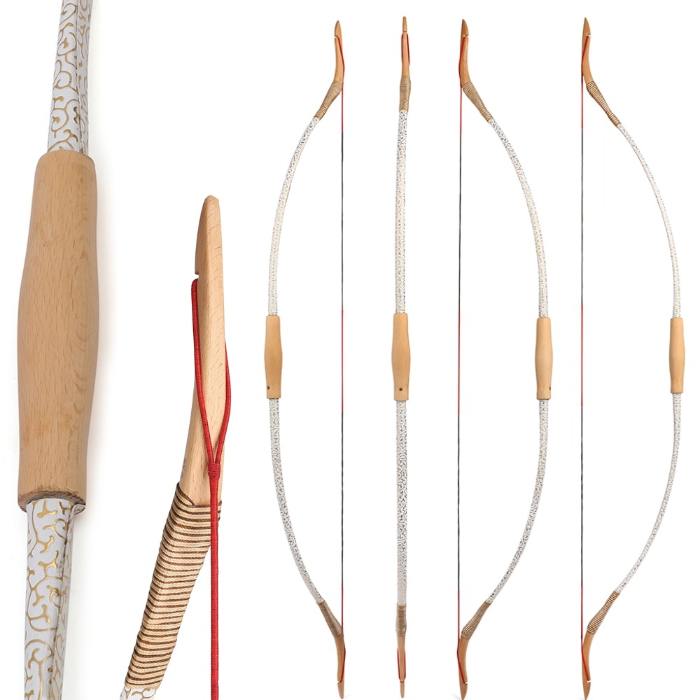 Recurve Bow Takedown 40 Lbs Target - 53 inç Geleneksel Okçuluk Yayı 20-40Lbs