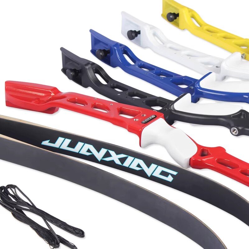 Recurve Bow Takedown 40 Lbs Target - JUNXING Yarışma Tipi Katlanır Yay 18-40