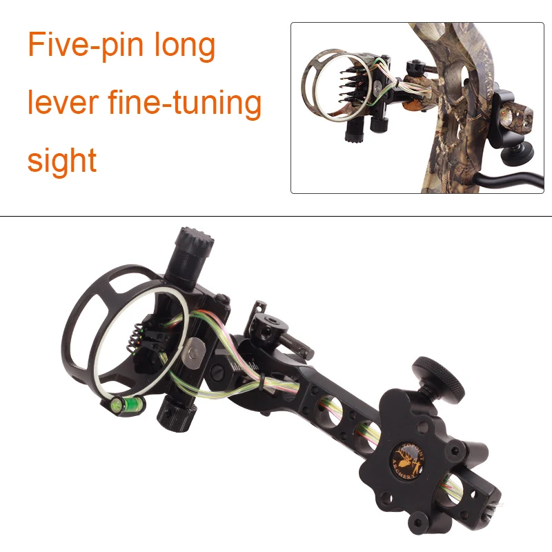 TOPOINT Okçuluk 5 Pin Ayarlana - Compound Bow Sight 5 Pin Fiber Optic incelemesi ve fiyatı