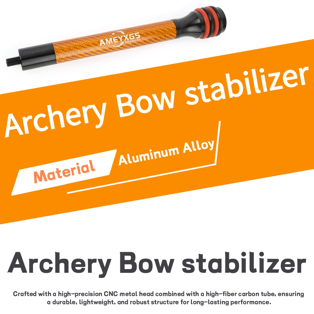 Karbon Fiber Okçuluk Yay Sabit - Bow Stabilizer Carbon Fiber 8 Inch incelemesi ve fiyatı