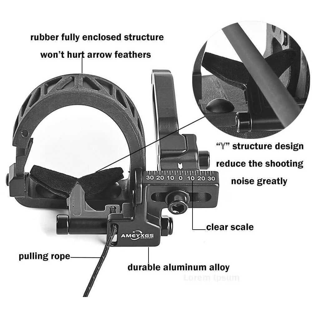 Drop Away Arrow Rest Tam Kapsa - Arrow Rest Drop Away Compound Bow incelemesi ve fiyatı