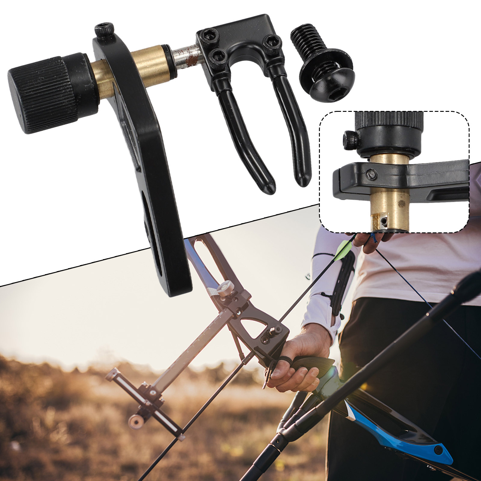 Geriye Eğimli ve Bileşik Yayla - Arrow Rest Drop Away Compound Bow incelemesi ve fiyatı