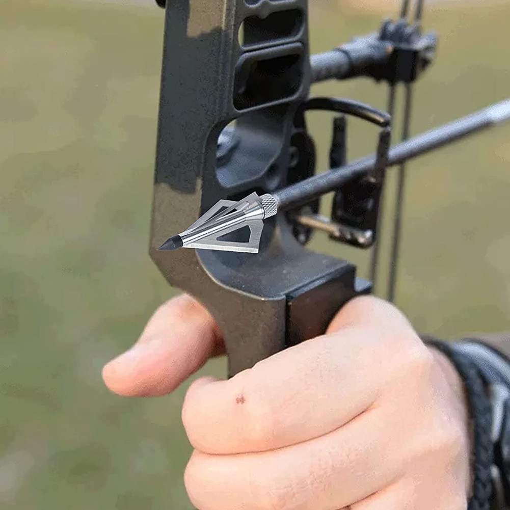 12 Adet Metal Avcılık Okçuluk  - Broadheads 100 Grain 3 Blade Hunting incelemesi ve fiyatı