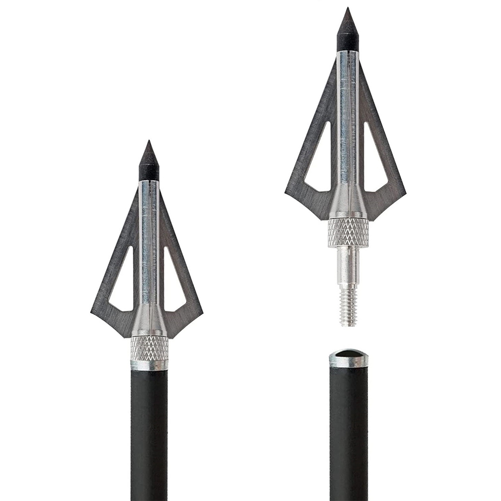 12 Adet Metal Avcılık Okçuluk  - Broadheads 100 Grain 3 Blade Hunting incelemesi ve fiyatı
