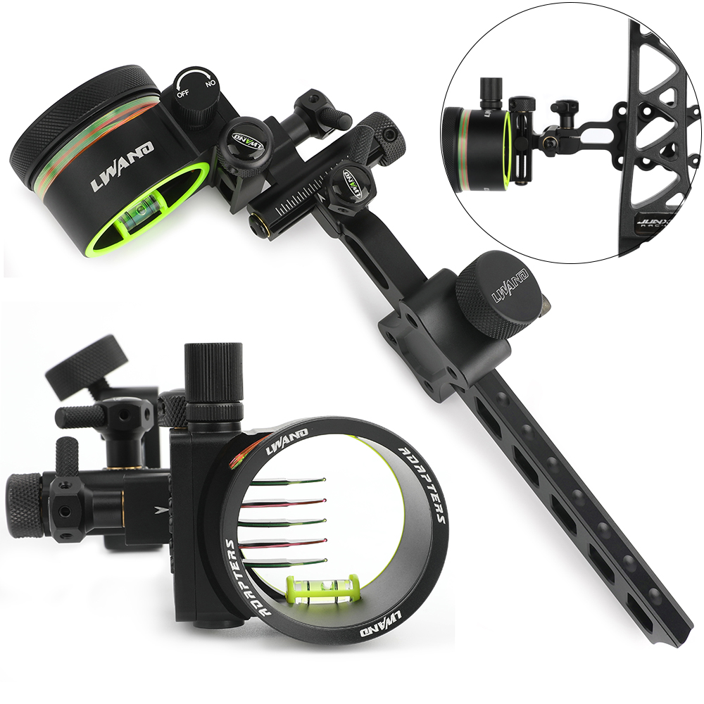 Okçuluk 5 Pin Kısa/Uzun Okçulu - Compound Bow Sight 5 Pin Fiber Optic incelemesi ve fiyatı