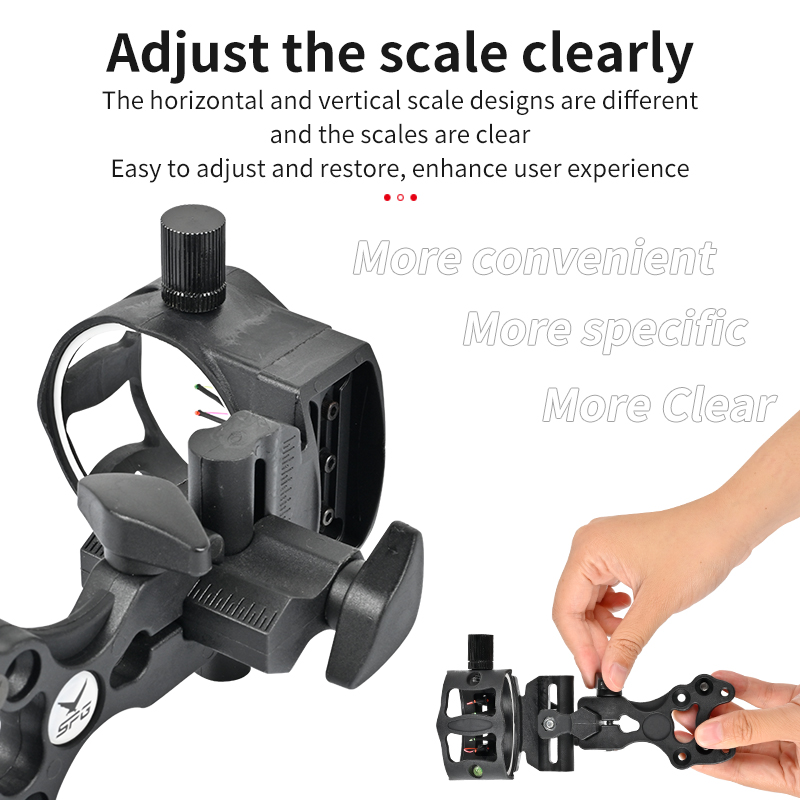Okçuluk Bileşik Yay Görüş 5 Pi - Compound Bow Sight 5 Pin Fiber Optic incelemesi ve fiyatı
