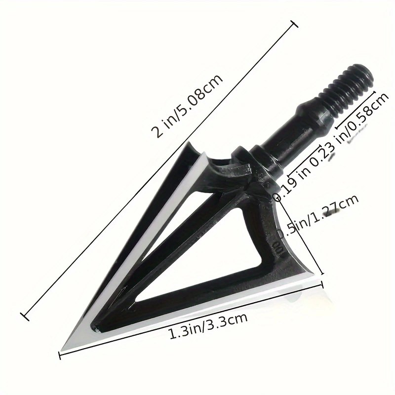 6PK Avcılık Ok Ucu 100 Grain P - Broadheads 100 Grain 3 Blade Hunting incelemesi ve fiyatı