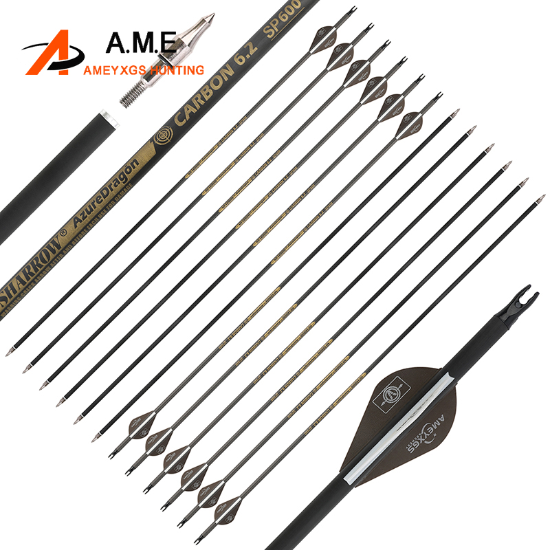 30 İnç Saf Karbon Ok 6/12 Adet - Carbon Arrows 30 Inch Spine 400 500 incelemesi ve fiyatı