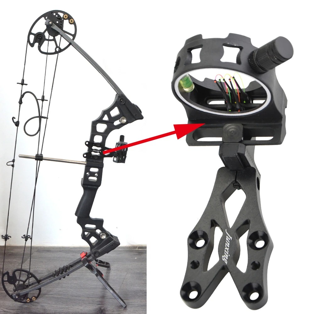 Çok Bileşenli Yay 5 Pimli Nişa - Compound Bow Sight 5 Pin Fiber Optic incelemesi ve fiyatı