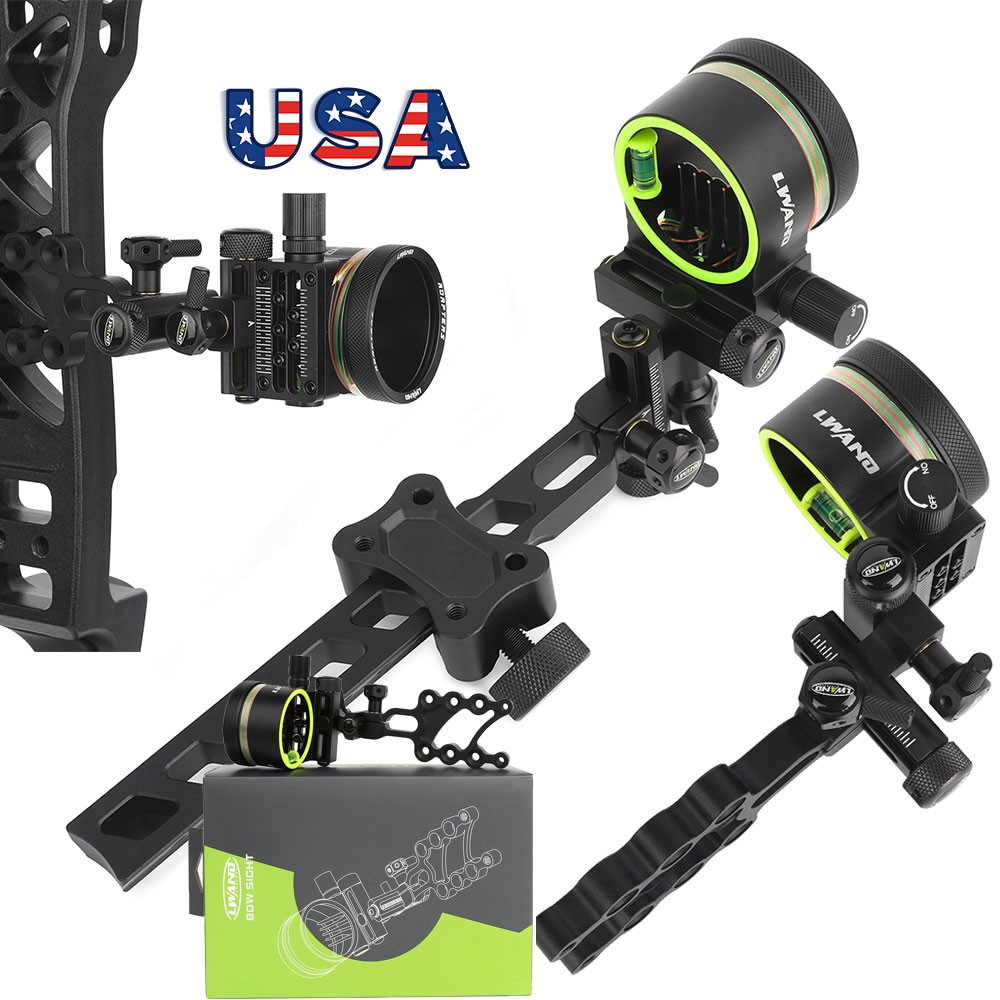 Okçuluk Ayarlanabilir 0.019''  - Compound Bow Sight 5 Pin Fiber Optic incelemesi ve fiyatı