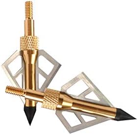 Arbalet Broadheads 100 Tahıl 1 - Broadheads 100 Grain 3 Blade Hunting incelemesi ve fiyatı