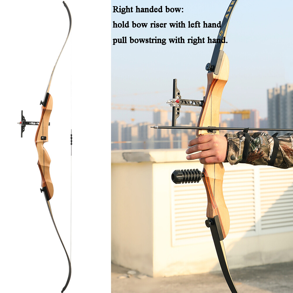 68 İnç Av Yayı 20-40lbs Rekürv - Recurve Bow Takedown 40 Lbs Target incelemesi ve fiyatı